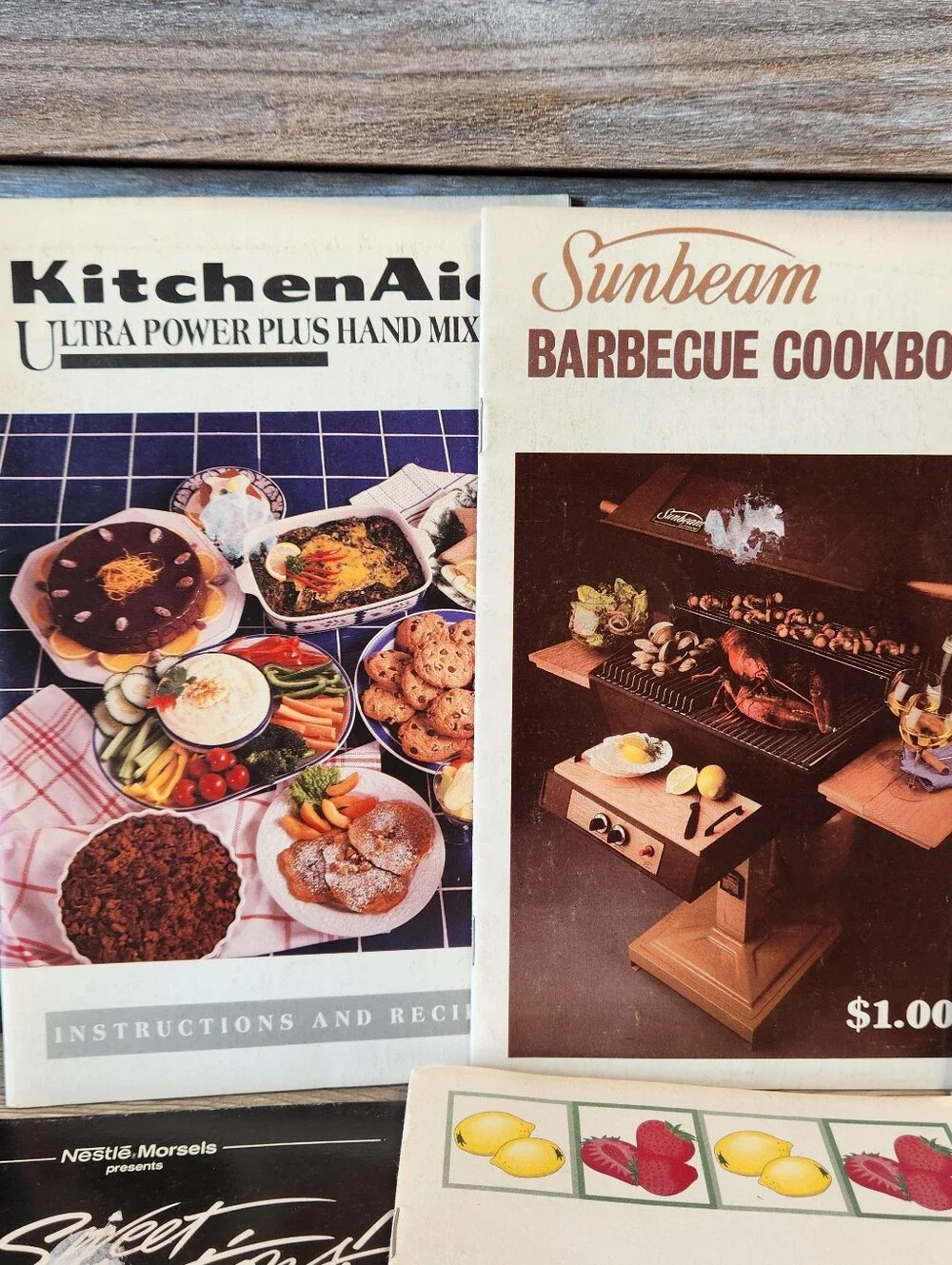 Random Vintage And Pampered Chef Cooking Recipe Pamphlets